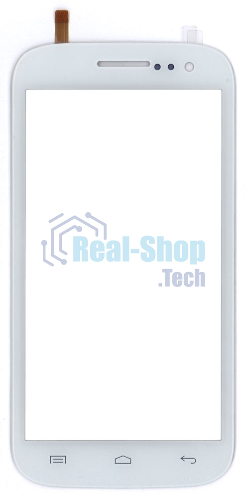 Сенсорное стекло (тачскрин) для Fly IQ451 Quattro Vista, белое