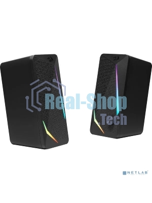 Акустическая система 2.0 Defender Waltz черный USB + 3.5 jack, RGb, 6 Вт.
