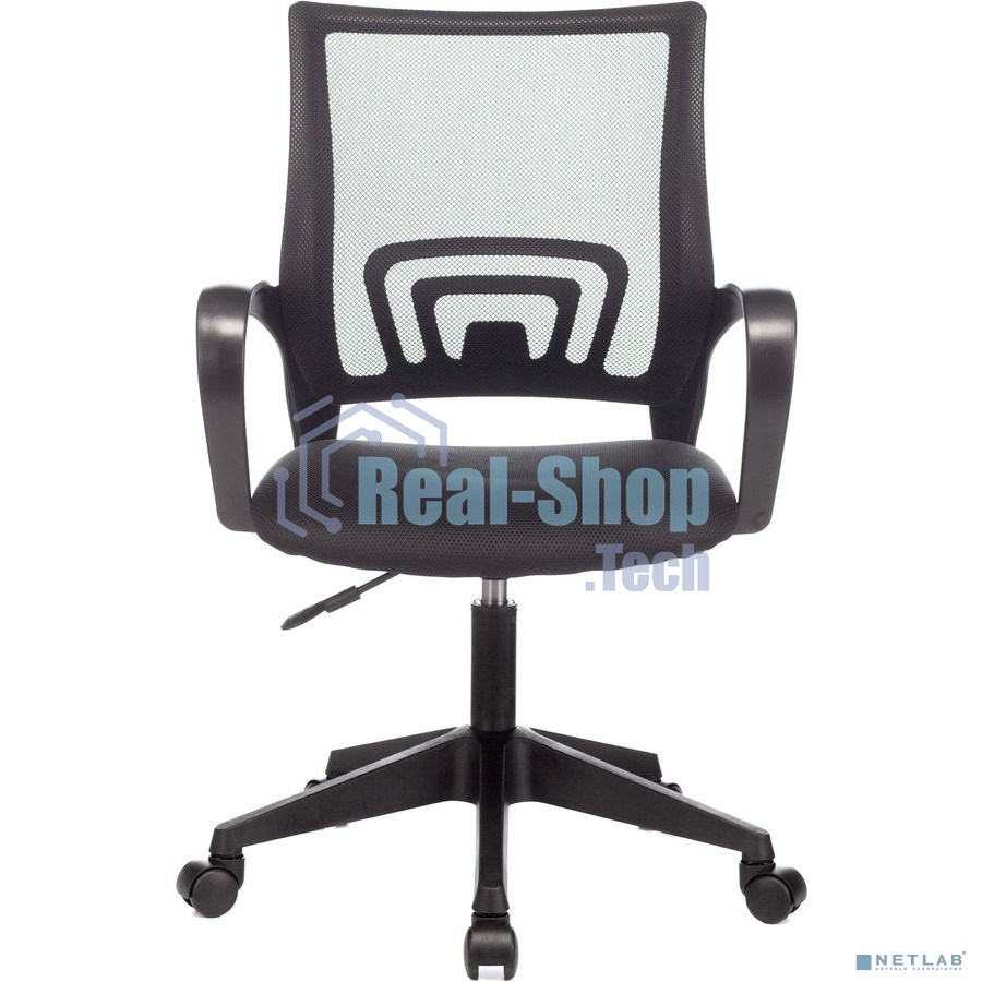 Кресло компьютерное Бюрократ CH-695NLT/BLACK спинка сетка черный TW-01, сиденье черный TW-11