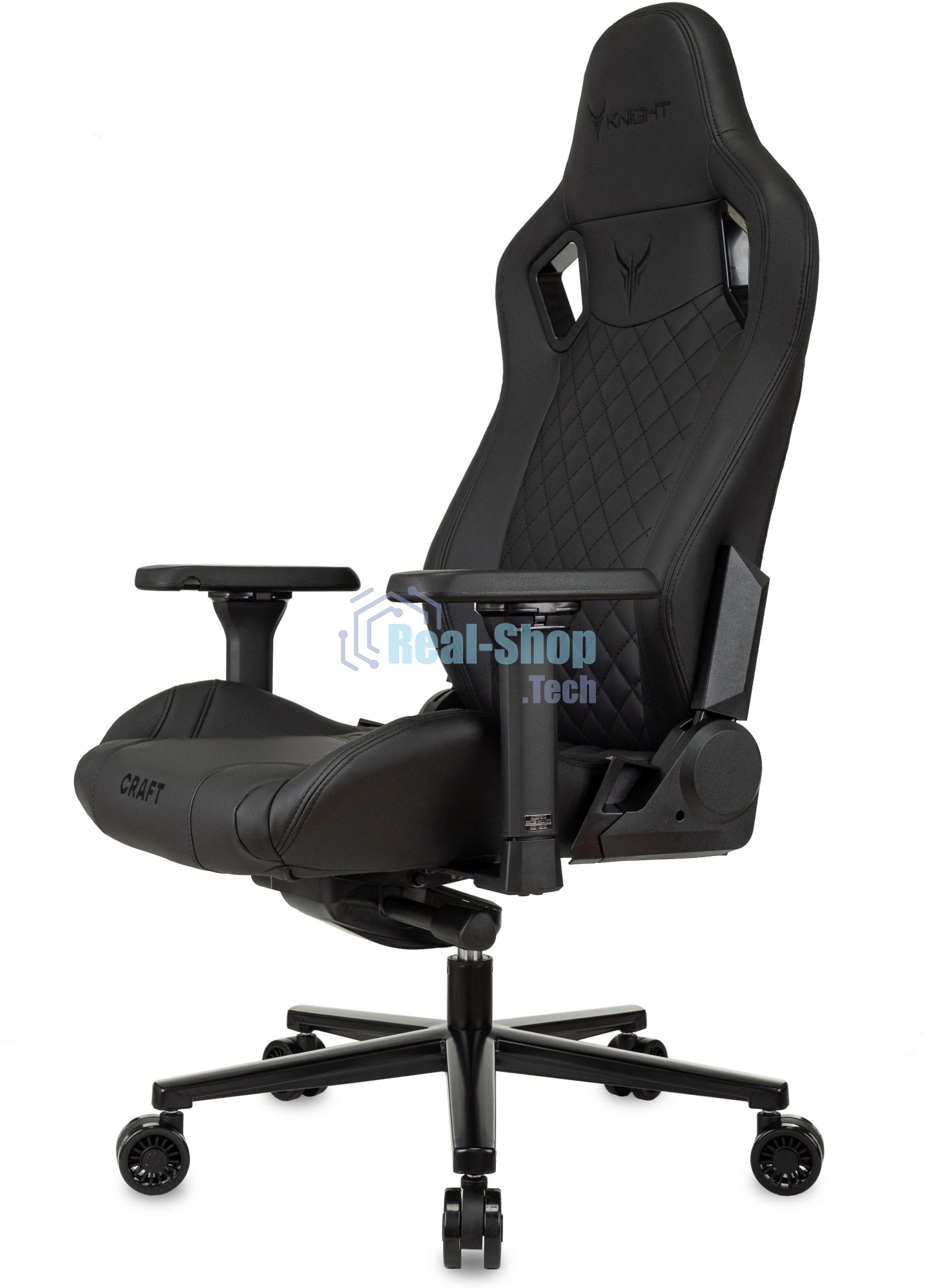 Кресло игровое Knight Craft черный