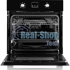 Встраиваемый духовой шкаф MOE 6183 B 60 см, 8 режимов, High-Tech, 70 л, гидролизная очистка, черный