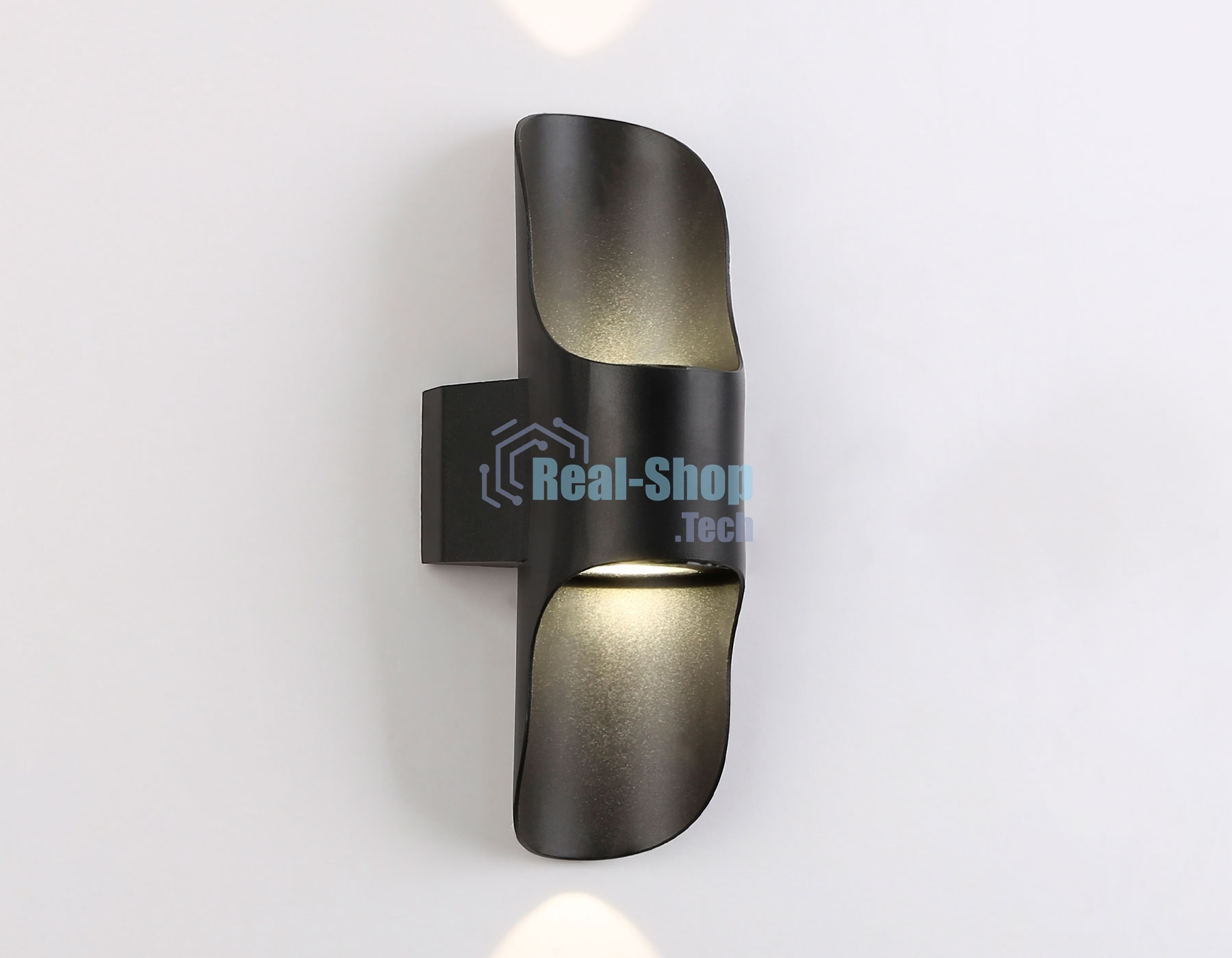 Светильник Ambrella light ST4535 BK черный LED 4200K 8W IP54 220*66*100