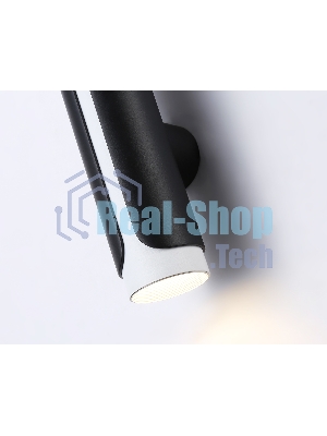 Светильник Ambrella light TN51617/2 BK/WH черный/белый GU10/2 D58*195*82
