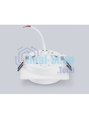 Светильник Ambrella light TN6709 WH белый IP44 GX53 max 15W 105*105*45