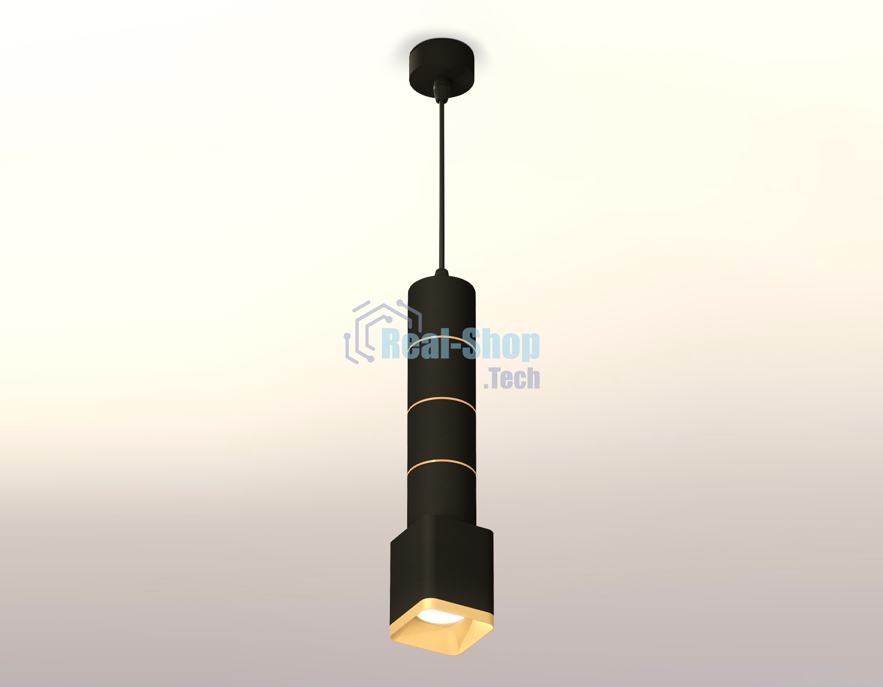 Светильник Ambrella Light XP7813010 SBK/SGD черный песок/золото песок MR16 GU5.3