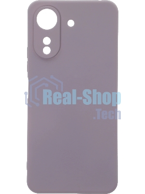 Чехол (клип-кейс) BoraSCO для Xiaomi Poco C65 Microfiber Case лавандовый