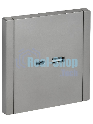 Розетка IEK FORTE&PIANO USB A+C 3,1А FP550 сталь