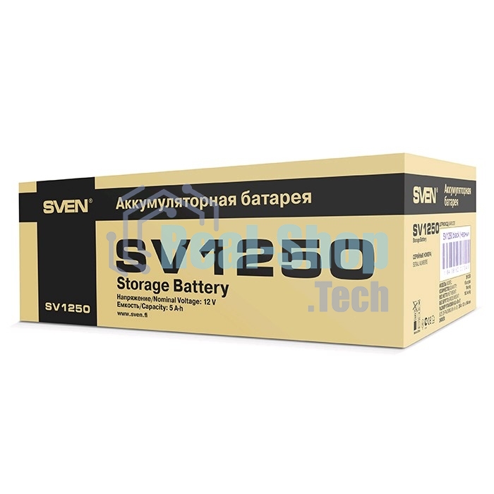 Батарея для ИБП Sven SV1250 (12V 5Ah)