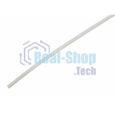 Термоусадочная трубка Rexant 3,5/1,75 мм, прозрачная, упаковка 50 шт. по 1 м