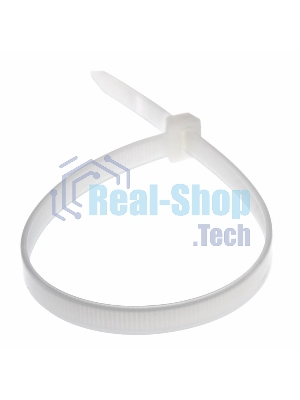 Хомут-стяжка кабельная нейлоновая Rexant 350 x7,6 мм, белая, упаковка 100 шт.