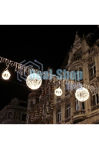 Гирлянда Neon-night Айсикл (бахрома) светодиодный, 4,8 х 0,6 м, прозрачный провод, 230 В, диоды белые, 176 LED