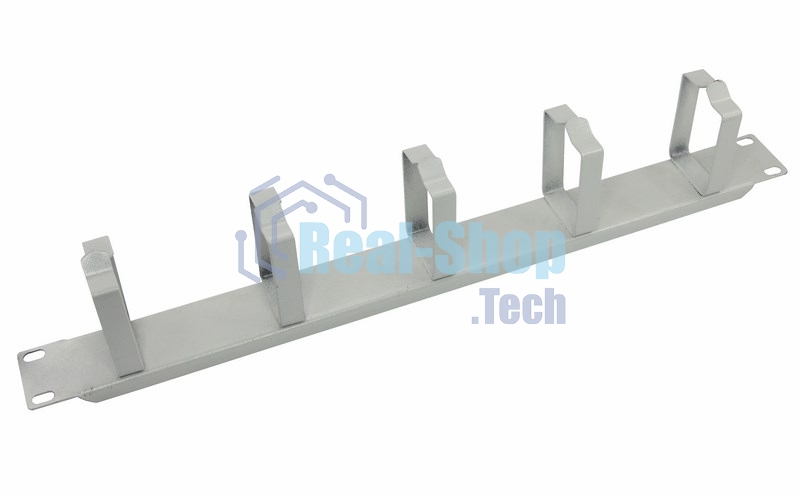 Органайзер гориз, 19, 1U, серый