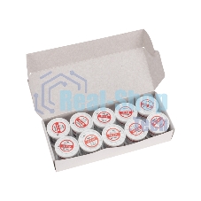 Припой с канифолью Rexant ПОС-61, 100г, Ø2мм, (олово 61%, свинец 39%), катушка