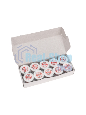 Припой с канифолью Rexant ПОС-61, 100г, Ø2мм, (олово 61%, свинец 39%), катушка