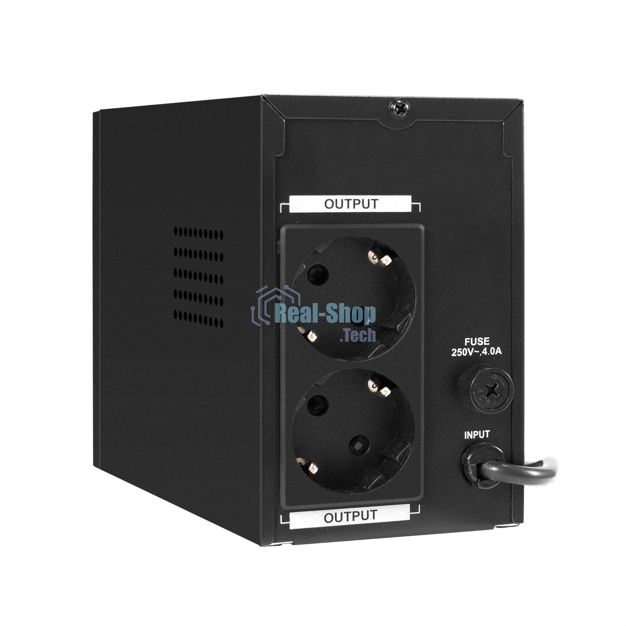 Источник бесперебойного питания ExeGate Power Smart ULB-500.LCD.AVR.2SH 500VA/300W, LCD, AVR, 2*Schuko, металлический корпус, черный