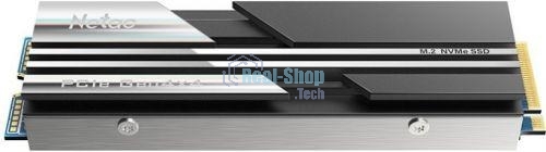 Накопитель SSD Netac NV5000, 500Gb, M.2 2280, PCIe 4.0 x4, NVMe, R/W 5000/2500, с радиатором