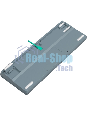 Клавиатура проводная A4Tech Bloody S87 Energy USB серый/зеленый