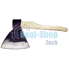 Топор кованный, в сборе, 1900/2100 г, деревянное топорище, 500 мм, М2, 