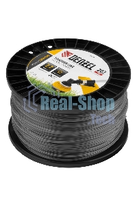 Леска для триммера Denzel двухкомпонентная звезда, 2,7 мм х 202 м, на DIN катушке EXTRA CORD