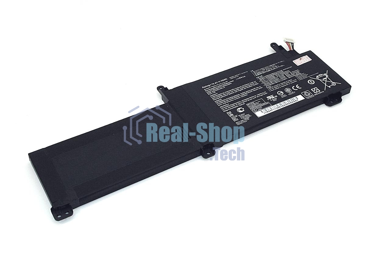 Аккумуляторная батарея для ноутбукa Asus ROG Strix GL703GM (C41N1716) 15.4V, 76Wh