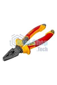 Плоскогубцы комбинированные Denzel диэлектрические трехкомпонентные рукоятки до 1000 В, 165 мм