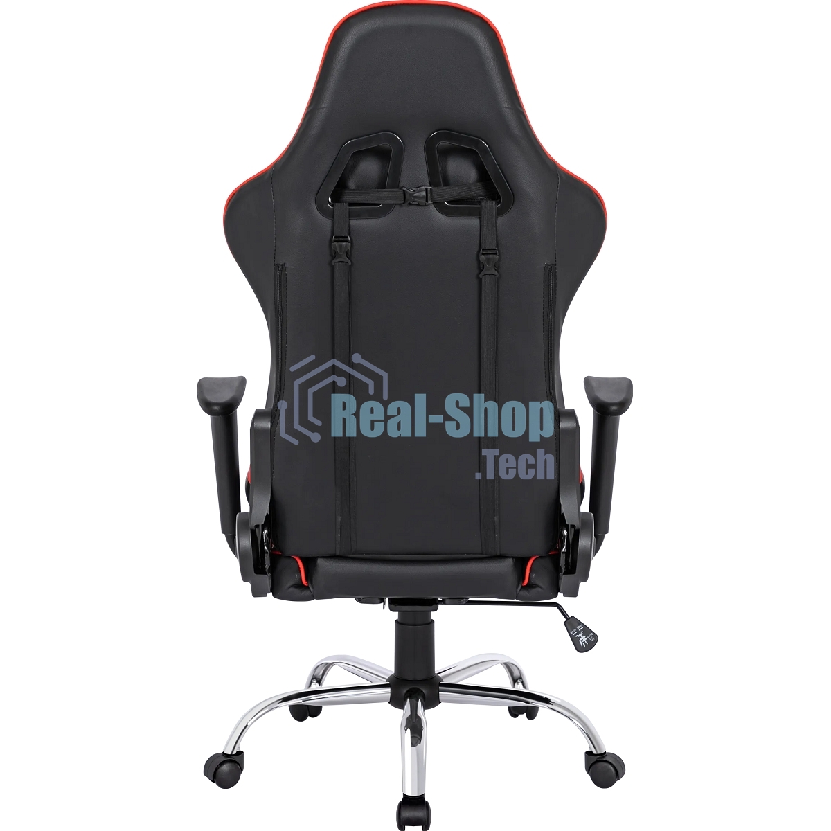 Кресло игровое Defender Azgard черный/Красный, полиуретан, 60 мм