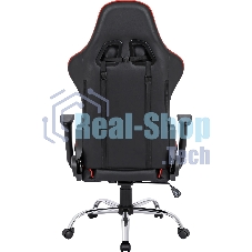 Кресло игровое Defender Azgard черный/Красный, полиуретан, 60 мм