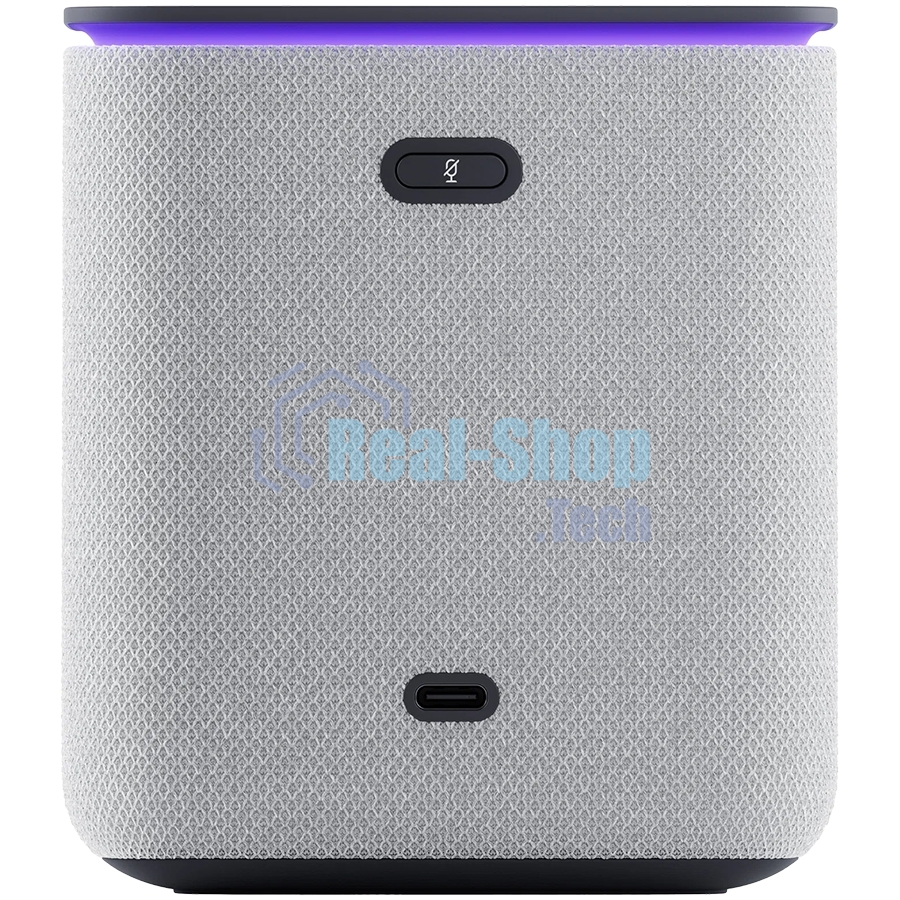 Умная колонка Яндекс Станция Миди, ZigBee, 24Вт, с голосовым ассистентом Алиса на YaGPT, серый