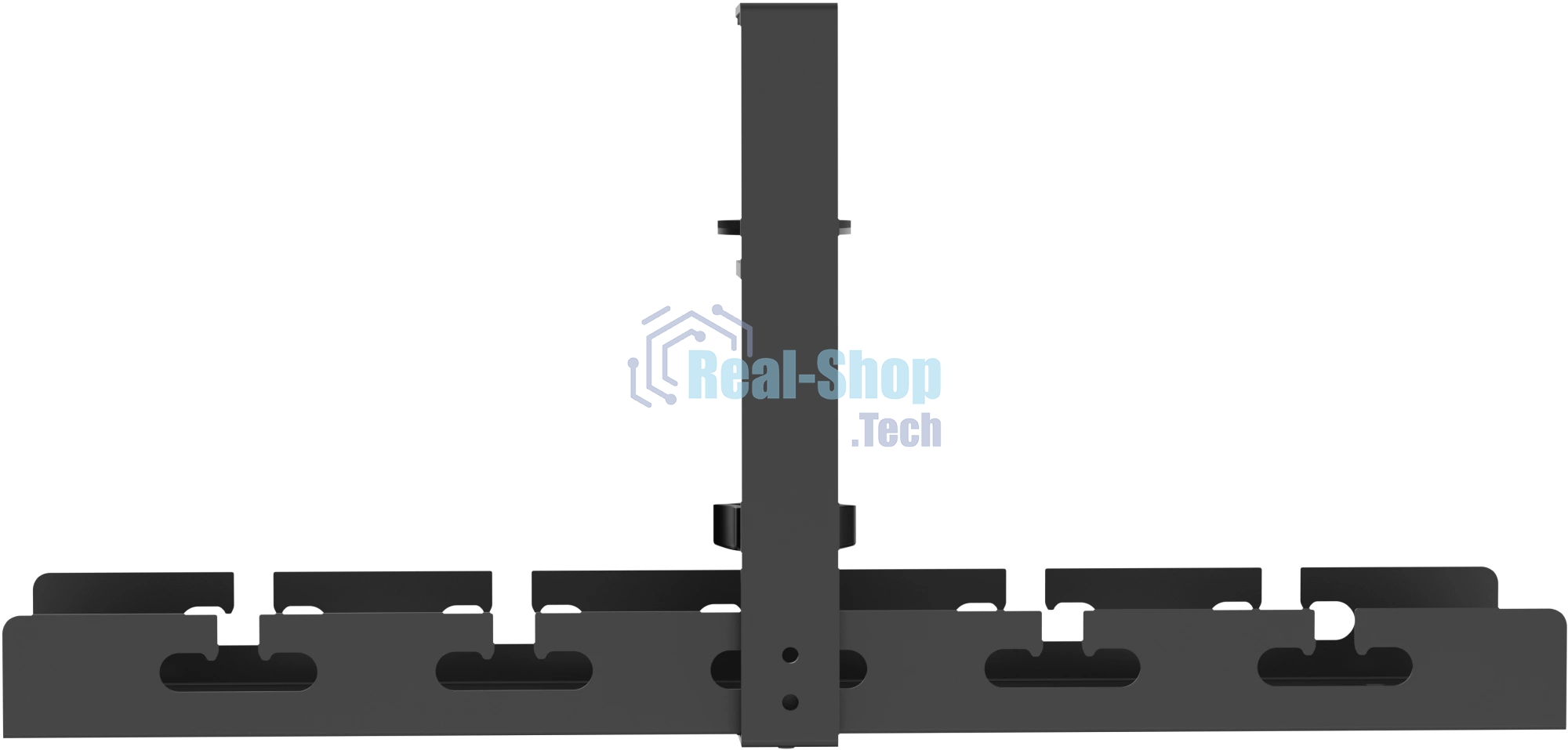 Кабель-канал Cactus CS-CM-400-1BK для столов 40x12.9x19см черный