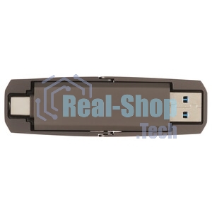 Флешка USB Netac US5 1Tb USB 3.2+TypeC Solid State Flash, up to 550MB/500Mb/s