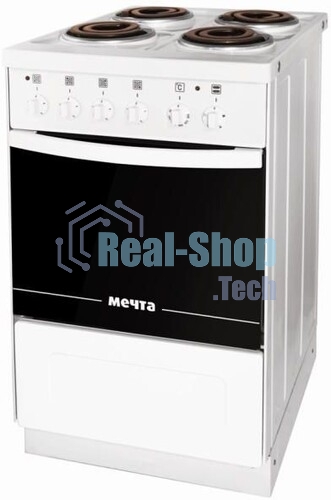 Плита электрическая Мечта-1203С белая, 4к, 5,8кВт, без ящика