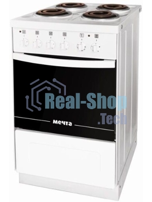 Плита электрическая Мечта-1203С белая, 4к, 5,8кВт, без ящика