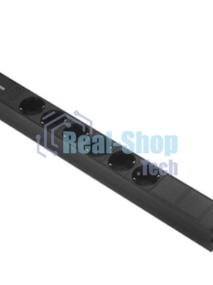 Блок розеток горизонтальный ExeGate ServerPro PDU-19H604 Al-6S-C14-2.5, 19