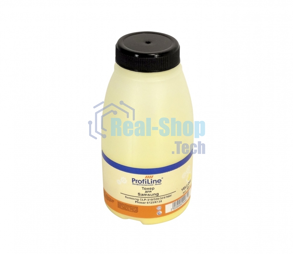 Тонер ProfiLine для принтеров Samsung CLP-310/320/325/360/Phaser 6125/6130 Yellow 50гр Фасовка РФ