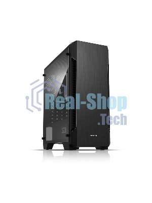Компьютерный корпус Zalman S3 черный без БП ATX 2x120мм 2xUSB 2.0 1xUSB 3.0 audio bott PSU