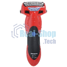 Электробритва сетчатая Panasonic ES-SL41R520 реж.эл.:3 питан.:аккум. красный/черный