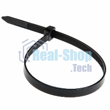 Хомут-стяжка кабельная нейлоновая Rexant 250 x7,6 мм, черная, упаковка 100 шт.