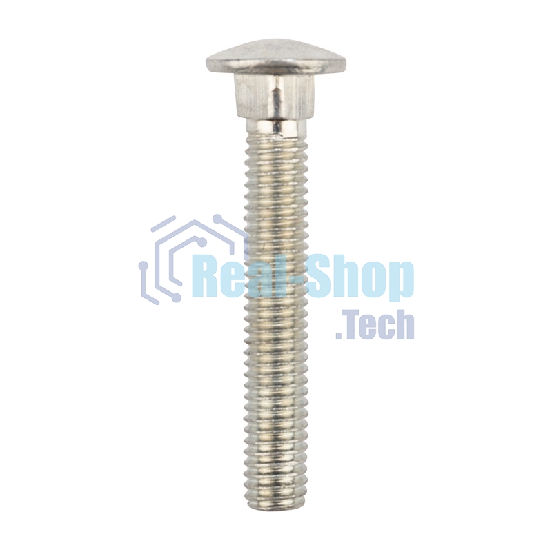 Болт мебельный Kranz DIN 603, 6х40, короб (75 шт./уп.)