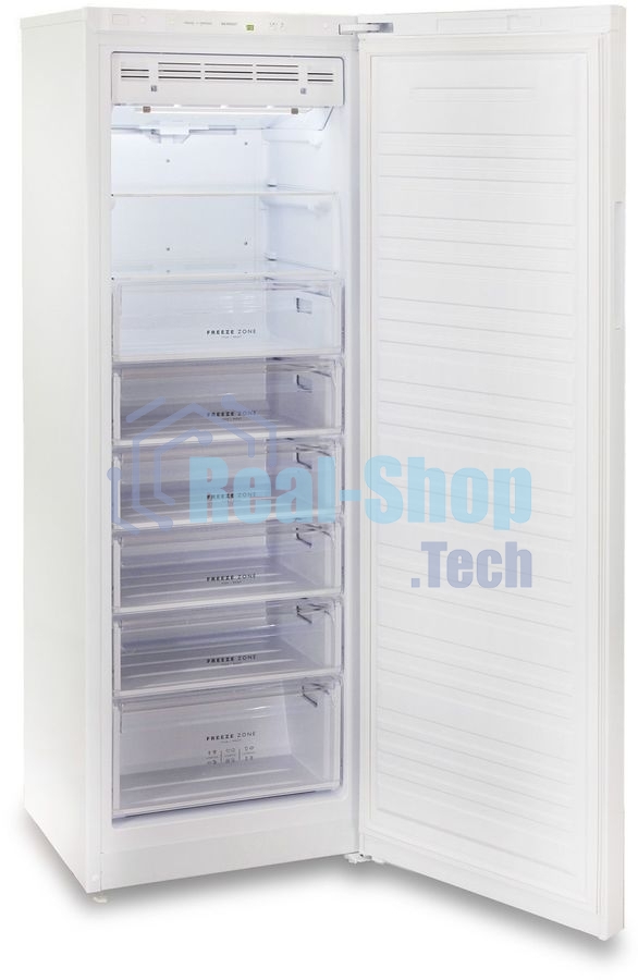 Морозильная камера Бирюса Б-6047SN, белый, 280л, 8 ящиков