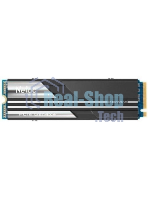 Накопитель SSD Netac NV5000, 1Tb, M.2 2280, PCIe 4.0 x4, NVMe, R/W 5000/4400, с радиатором