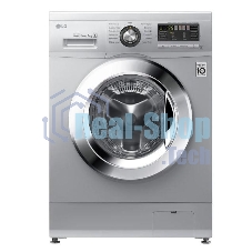 Стиральная машина LG F1296TD4 серебристый, загрузка фронтальная 8 кг, 1200 об/мин, класс: А