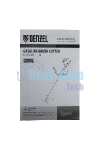 Триммер бензиновый Denzel DTL-37-4T, 4-тактный, 37 см3, неразъемная штанга, сост. из 2 частей 96267