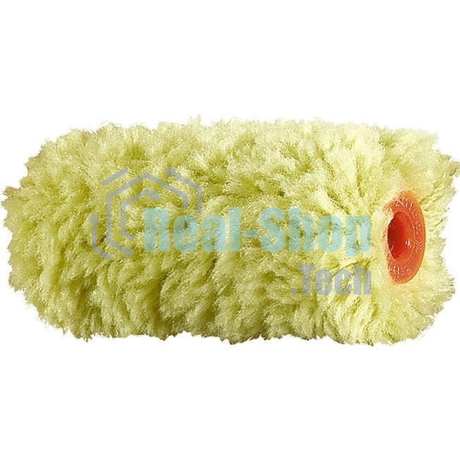 Мини-валик сменный MTX для грубых поверхностей синтет, 100мм ворс 12мм D 16мм Dруч.6мм, полиакрил