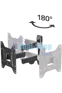 Кронштейн для телевизора Hama 00220822 черный 19