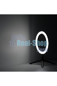 Светильник кольцевой Gauss 14W 700lm 3000-6500K 5V USB IP20 260x23мм черный дим пульт LED