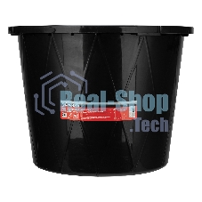 Таз строительный Matrix круглый универсальный, 200л, ударопрочный, с ребрами жесткости