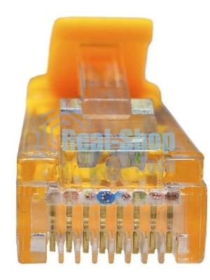 Патч-корд Suprlan 10-0163 UTP RJ-45 вил.-вилка RJ-45 cat.5e 2м желтый LSZH 24AWG