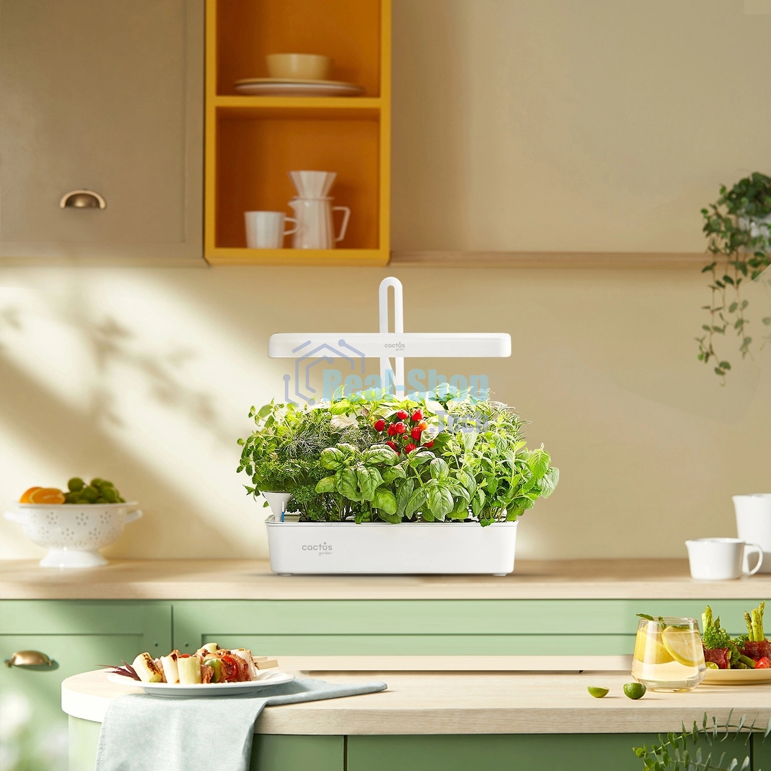 Гидропонная установка Cactus Garden CS-LEDPOT-10 2л 20Вт белый