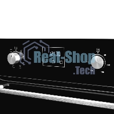 Встраиваемый духовой шкаф MOE 6183 B 60 см, 8 режимов, High-Tech, 70 л, гидролизная очистка, черный