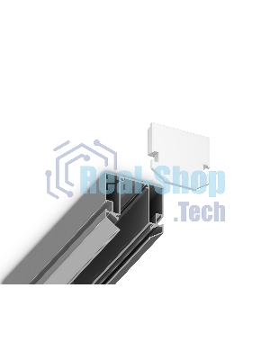 Заглушка для корпуса в натяжной потолок Magnetic 220V GL1063 WH белый 61*61*9 (2шт)